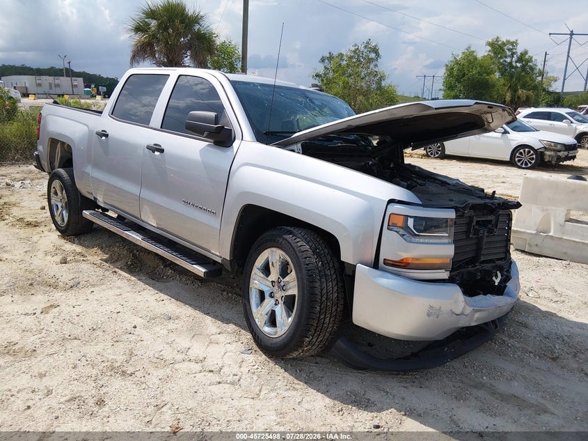 2018 CHEVROLET SILVERADO 1500 CUSTOM | 3GCPCPEC7JG610329 | UPCARS