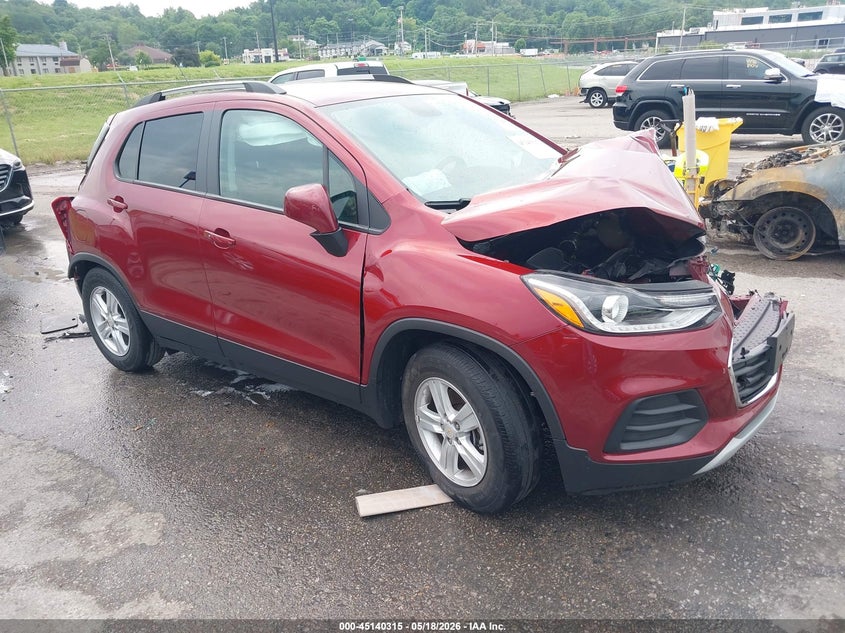 2022 CHEVROLET TRAX FWD LT | KL7CJLSM3NB546280 | UPCARS