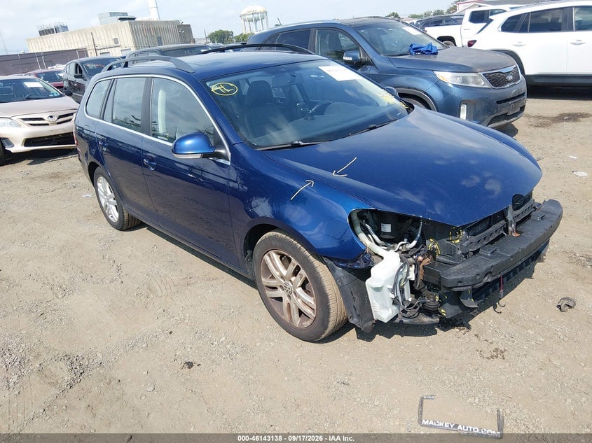 2011 VOLKSWAGEN JETTA SPORTWAGEN 2.0L TDI | 3VWPL7AJXBM666124 | UPCARS