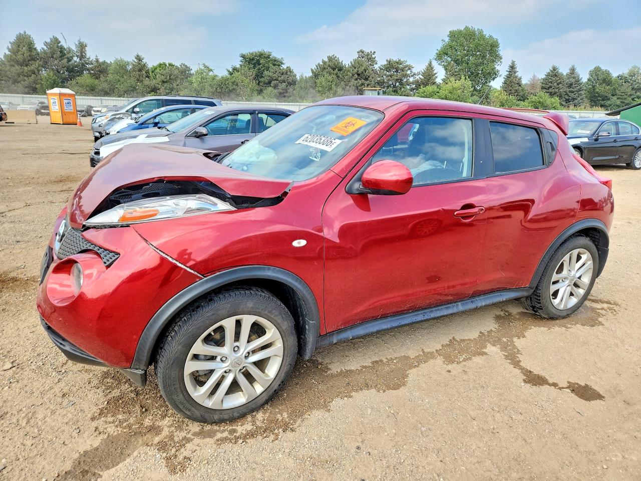 2014 NISSAN JUKE SV | JN8AF5MVXET363647 | UPCARS