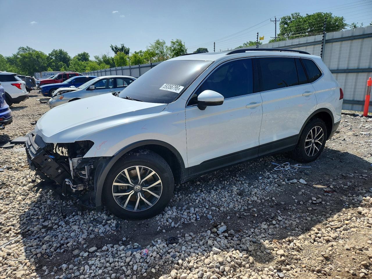 2019 VOLKSWAGEN TIGUAN SE | 3VV3B7AX3KM080357 | UPCARS