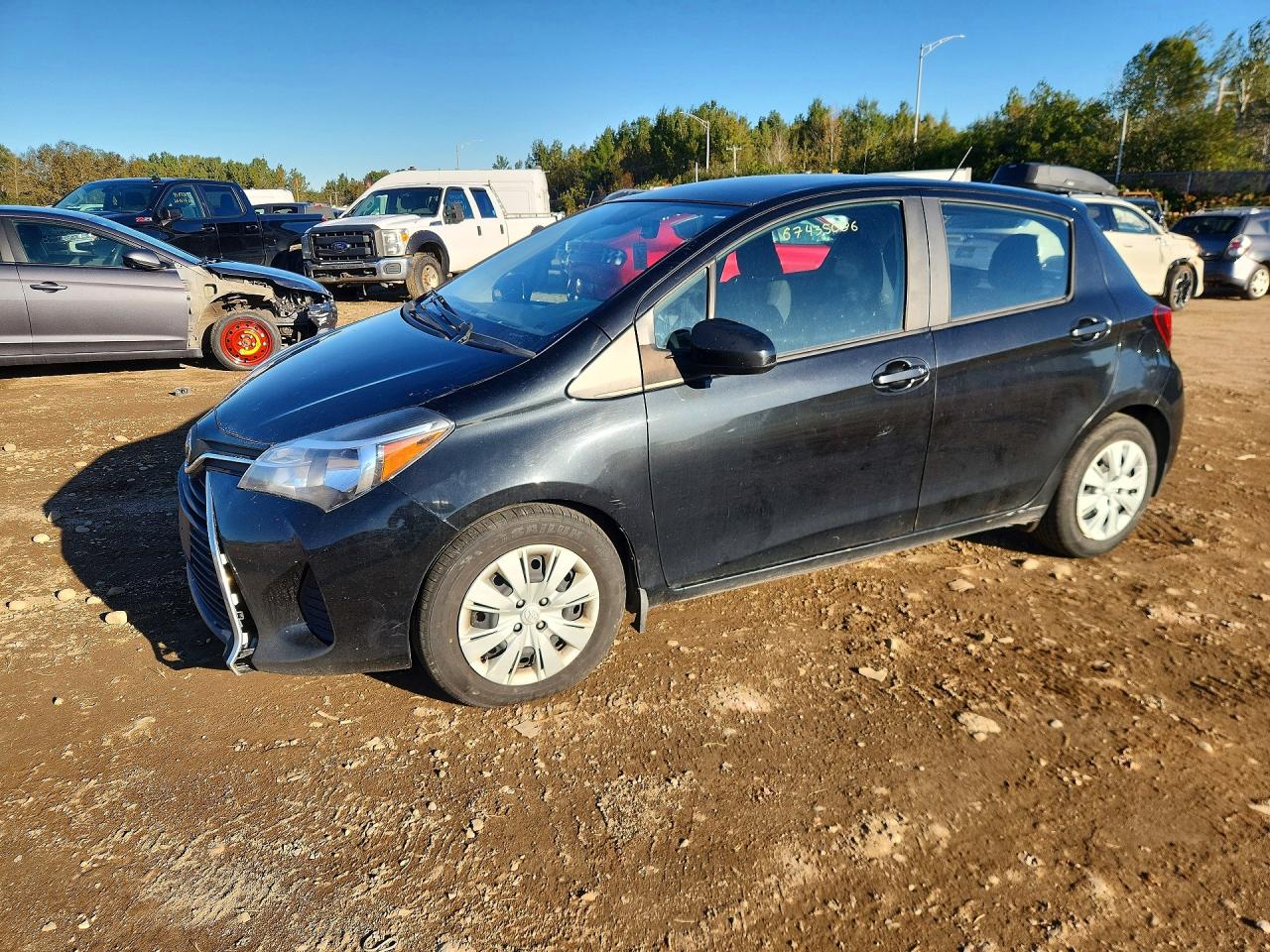 2016 TOYOTA YARIS 5-DOOR L | VNKKTUD39GA064626 | UPCARS