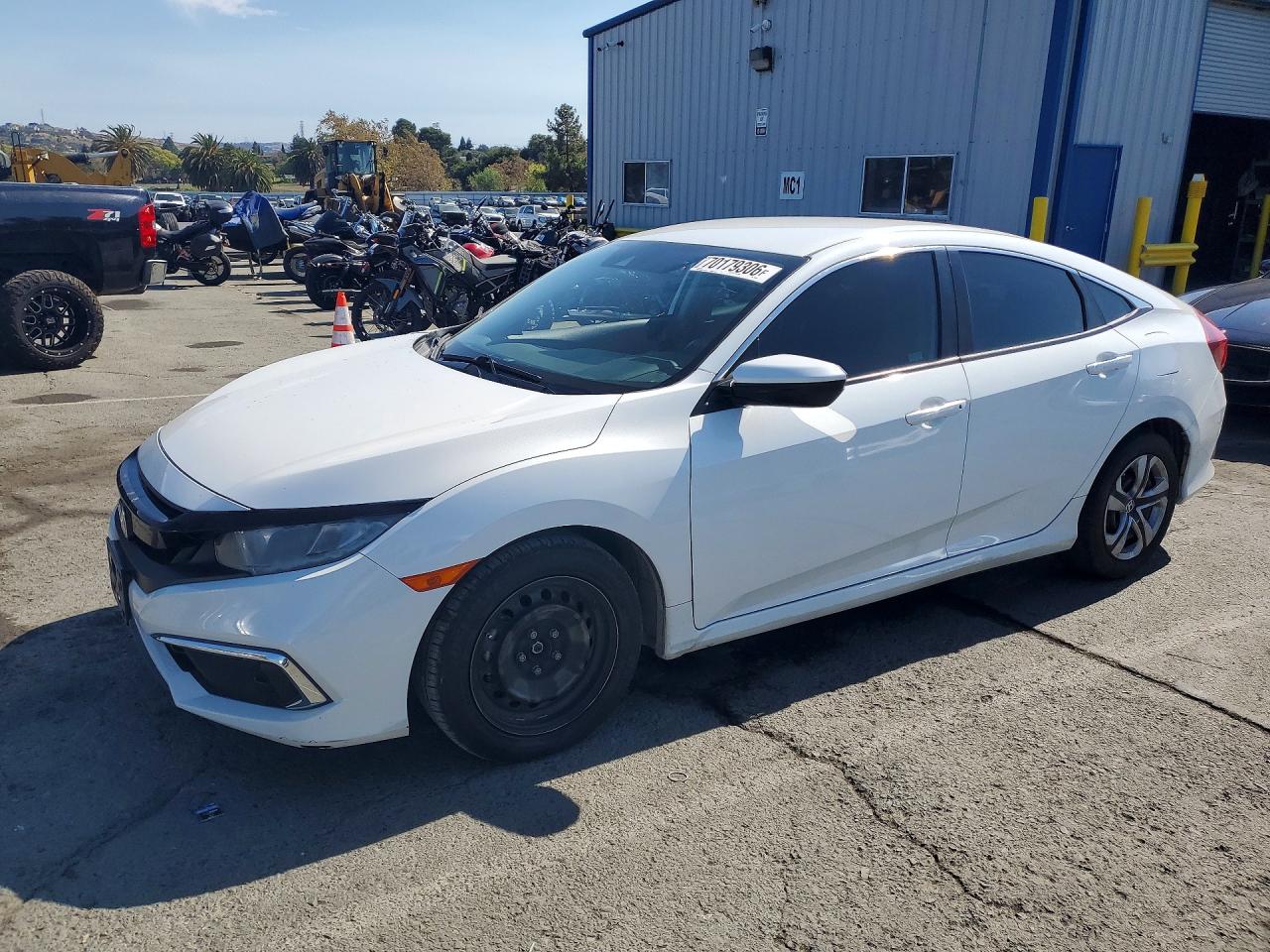 2019 HONDA CIVIC LX | 2HGFC2F64KH592267 | UPCARS