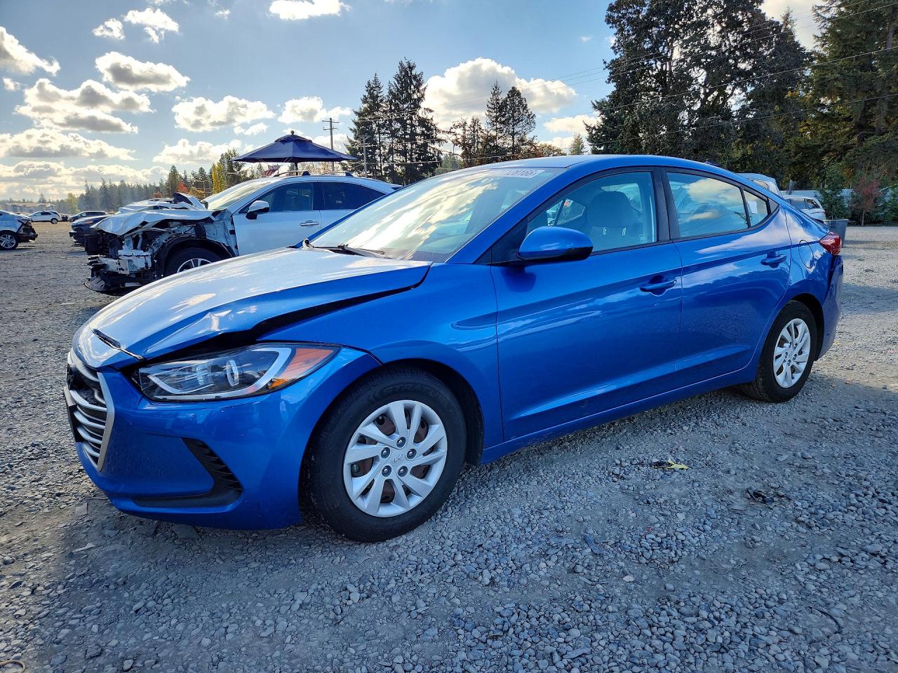 2017 HYUNDAI ELANTRA SE | 5NPD74LF7HH200540 | UPCARS