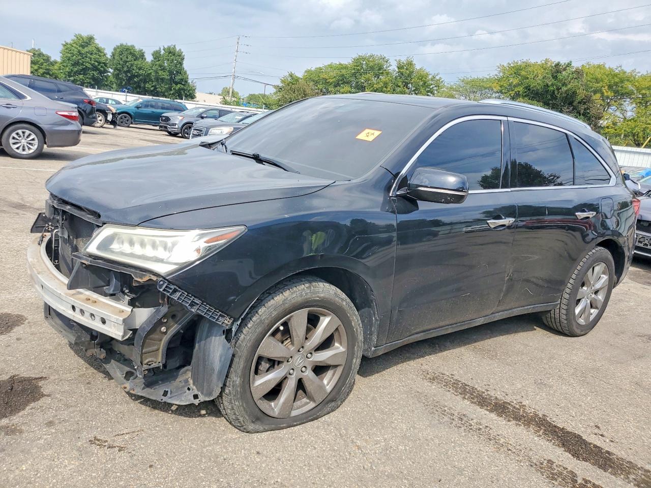 2014 ACURA MDX ADVANCE | 5FRYD4H85EB002634 | UPCARS