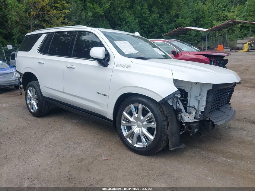 2022 CHEVROLET TAHOE 4WD HIGH COUNTRY | 1GNSKTKLXNR296957 | UPCARS