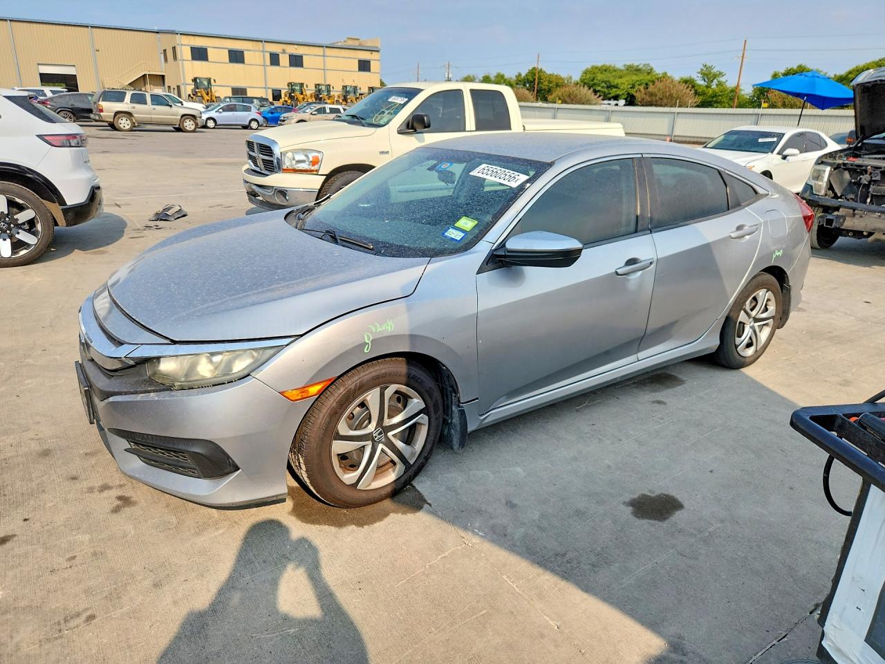 2016 HONDA CIVIC LX | 19XFC2F54GE080257 | UPCARS