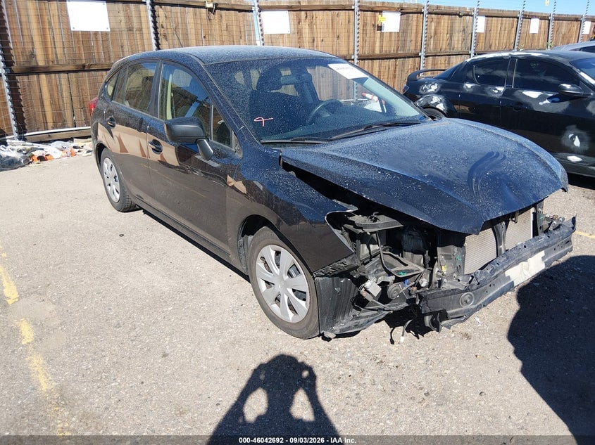 2015 SUBARU IMPREZA 2.0I | JF1GPAA63F9215871 | UPCARS
