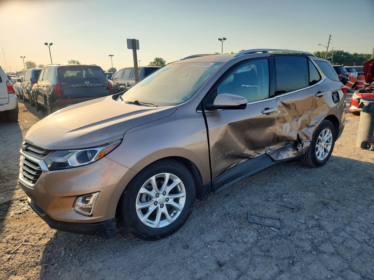 2018 CHEVROLET EQUINOX LT | 2GNAXJEVXJ6296512 | UPCARS