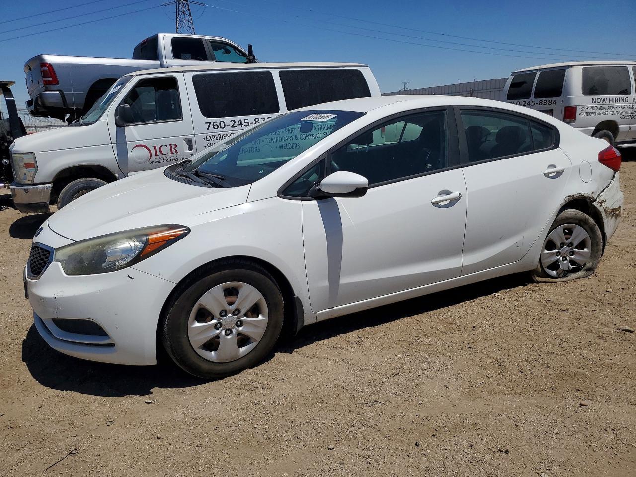 2016 KIA FORTE LX | KNAFK4A62G5579095 | UPCARS