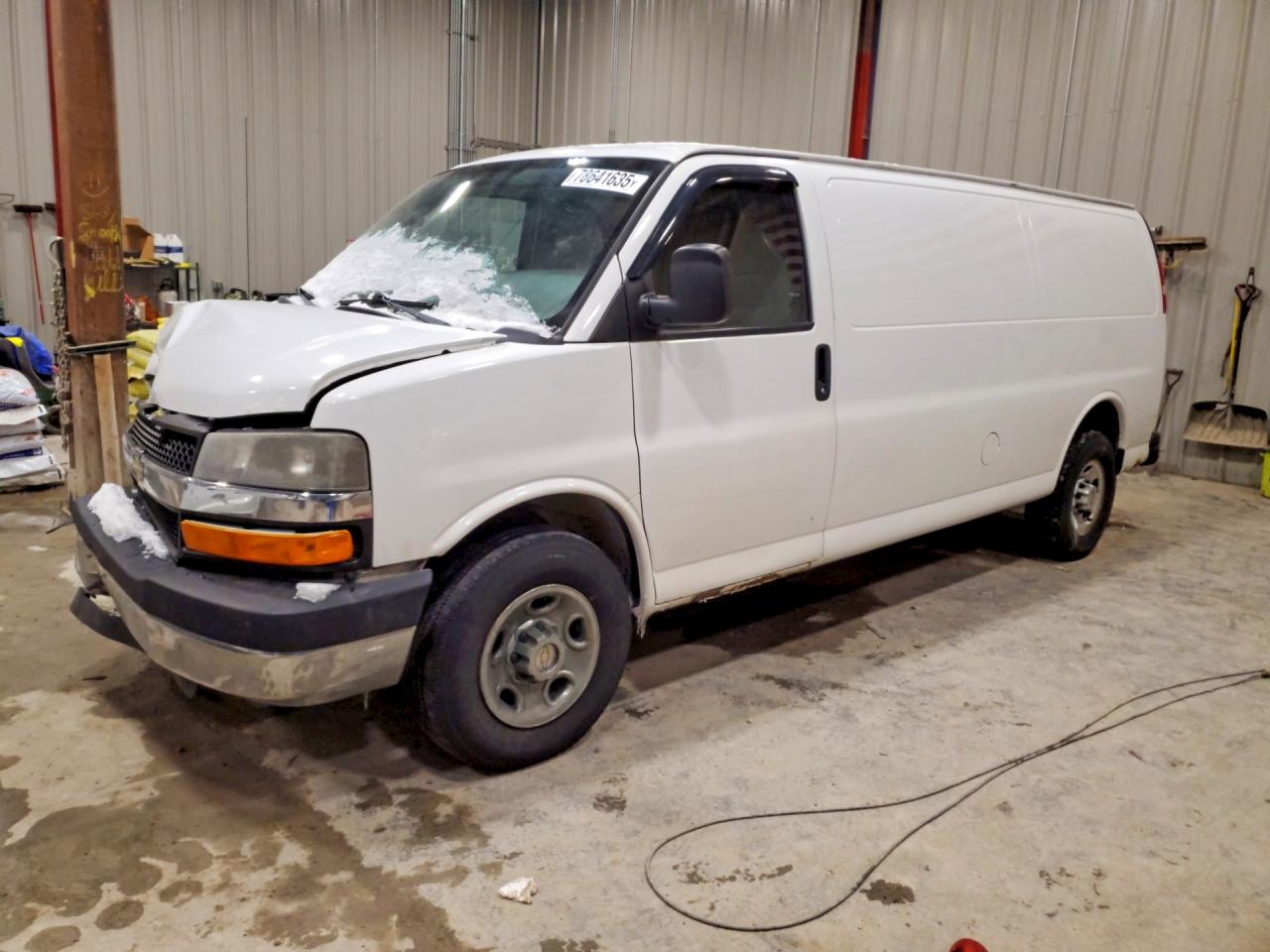 2013 CHEVROLET EXPRESS 3500 CARGO UTILITY / SERVICE VAN | 1GCZGUCG8D1143409 | UPCARS