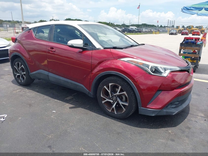2018 TOYOTA C-HR XLE | NMTKHMBX8JR043663 | UPCARS