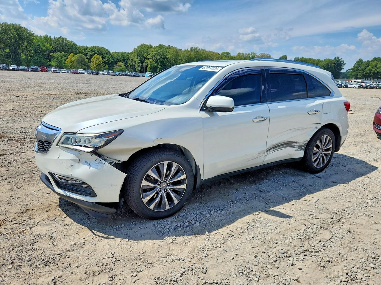 2014 ACURA MDX TECHNOLOGY | 5FRYD4H48EB038475 | UPCARS