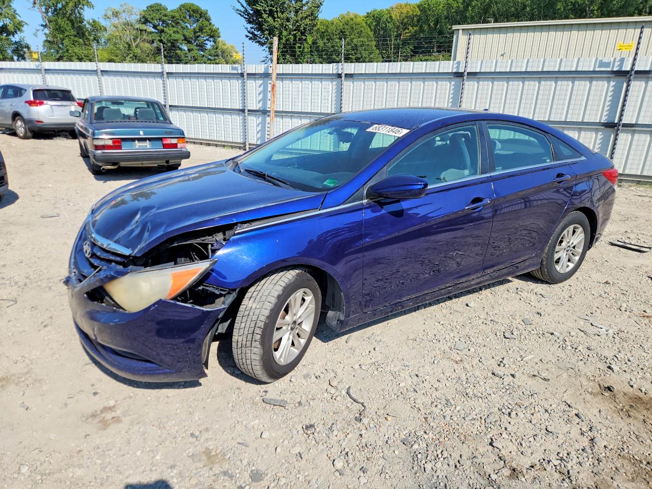 2012 HYUNDAI SONATA GLS | 5NPEB4AC5CH498459 | UPCARS