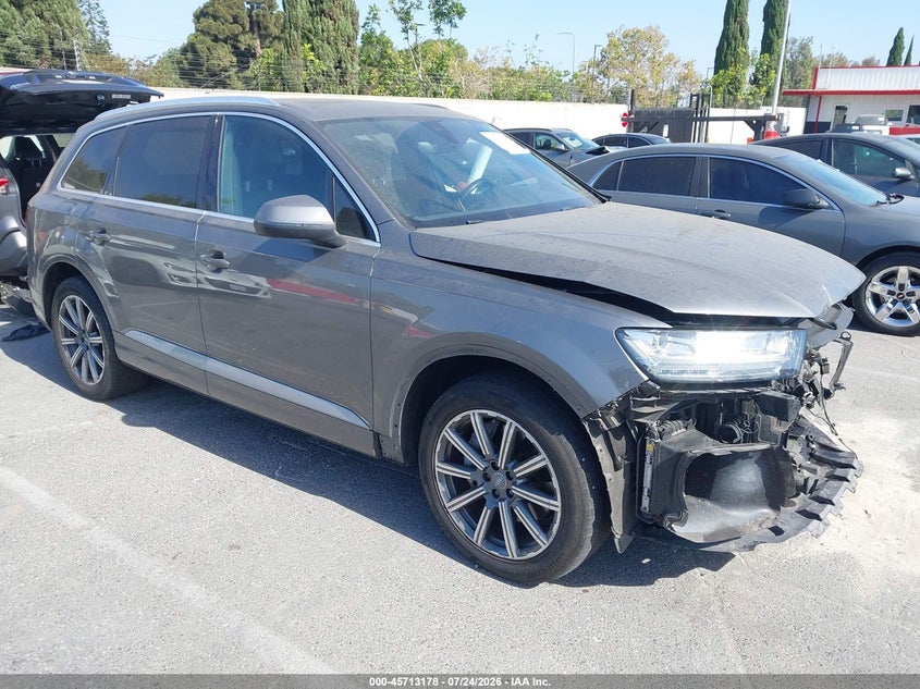 2017 AUDI Q7 3.0T PREMIUM | WA1LAAF78HD056447 | UPCARS