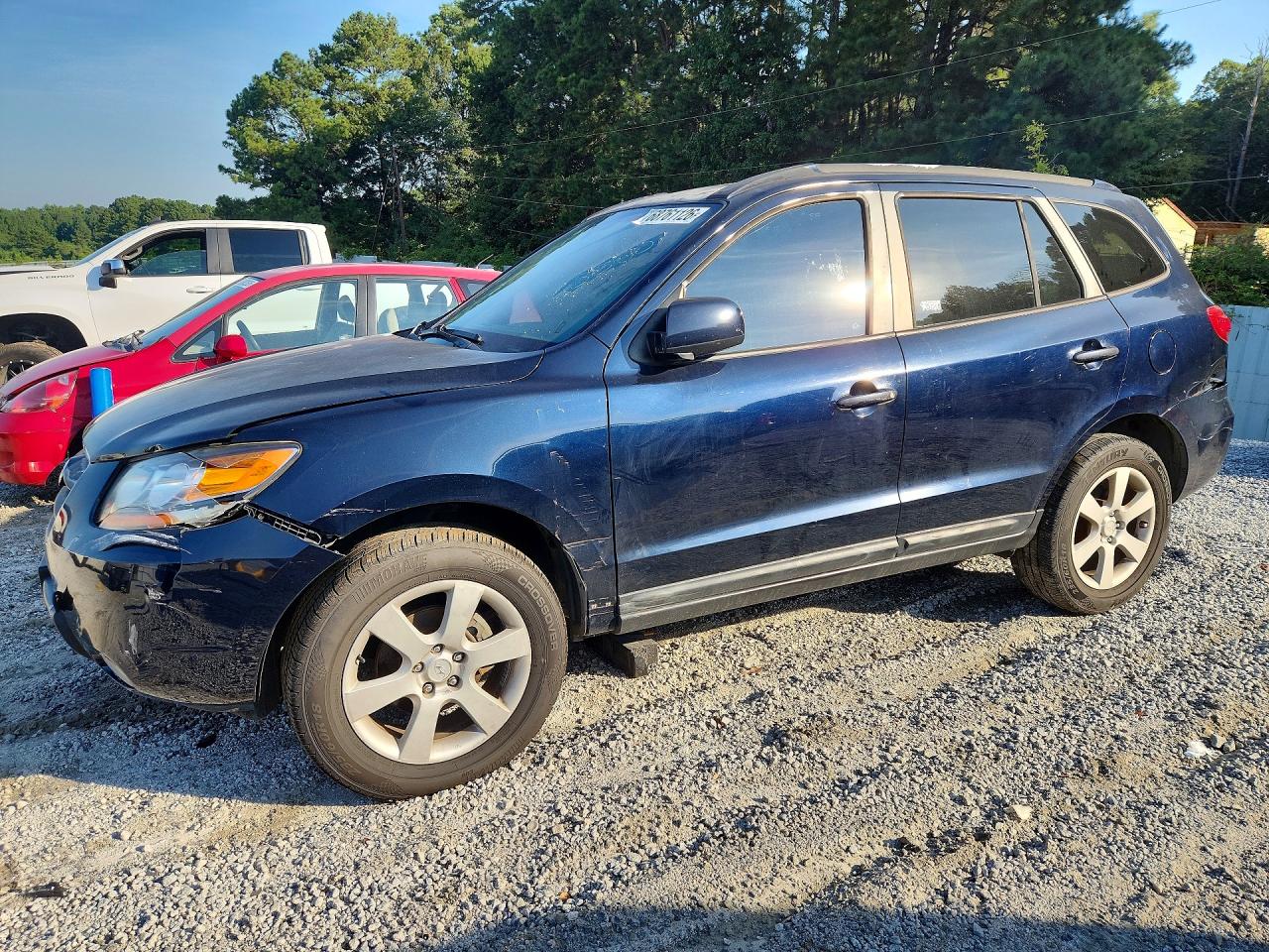 2008 HYUNDAI SANTA FE SE | 5NMSH13EX8H155360 | UPCARS