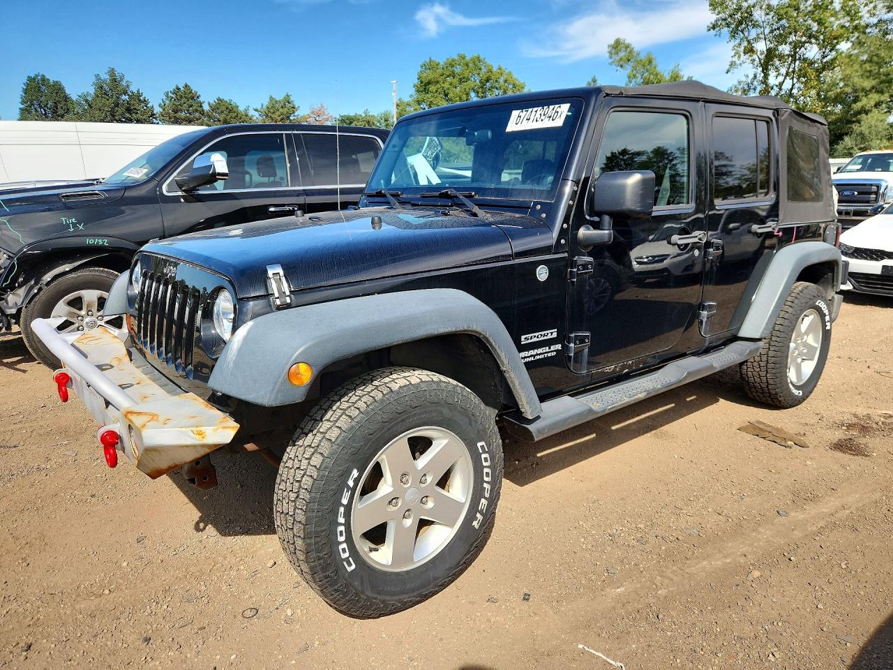 2012 JEEP WRANGLER SPORT | 1C4BJWDG8CL285596 | UPCARS