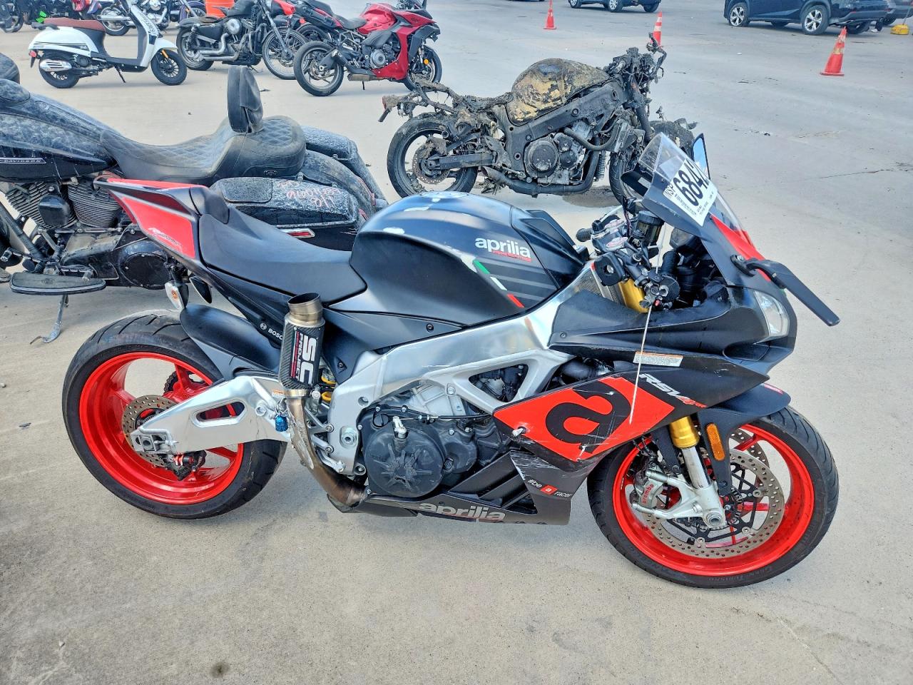 2017 APRILIA MOTORCYCLE RR | ZD4KEU00XHS000223 | UPCARS
