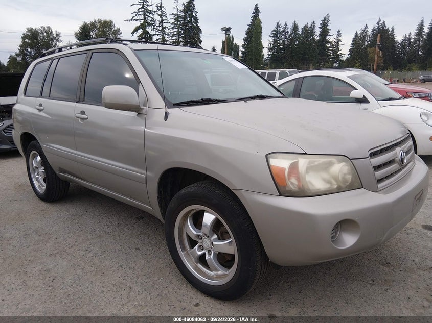 2006 TOYOTA HIGHLANDER | JTEGD21A160150712 | UPCARS