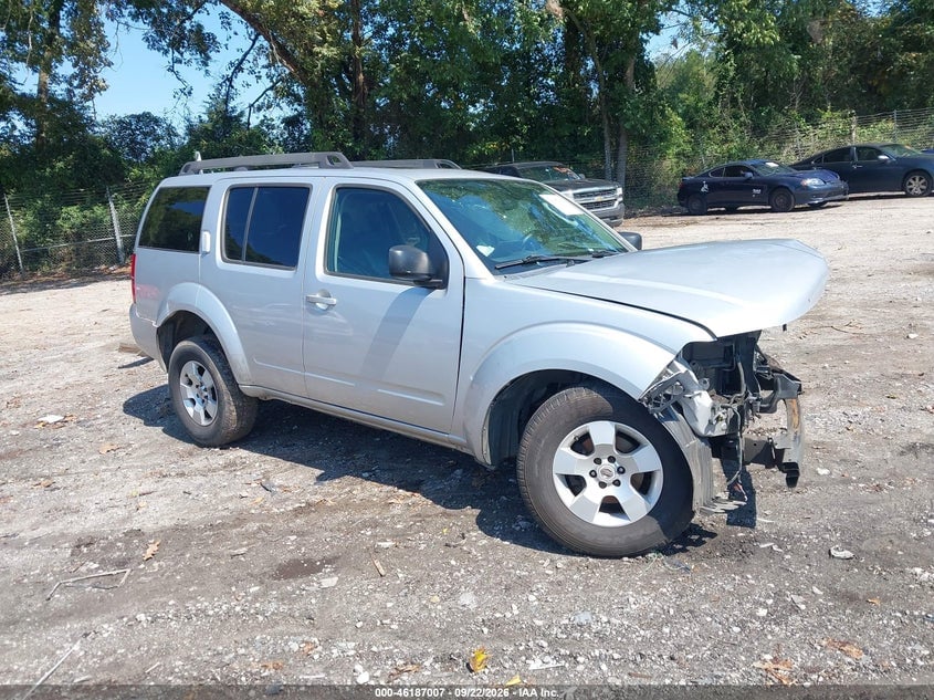 2011 NISSAN PATHFINDER S | 5N1AR1NN2BC602304 | UPCARS