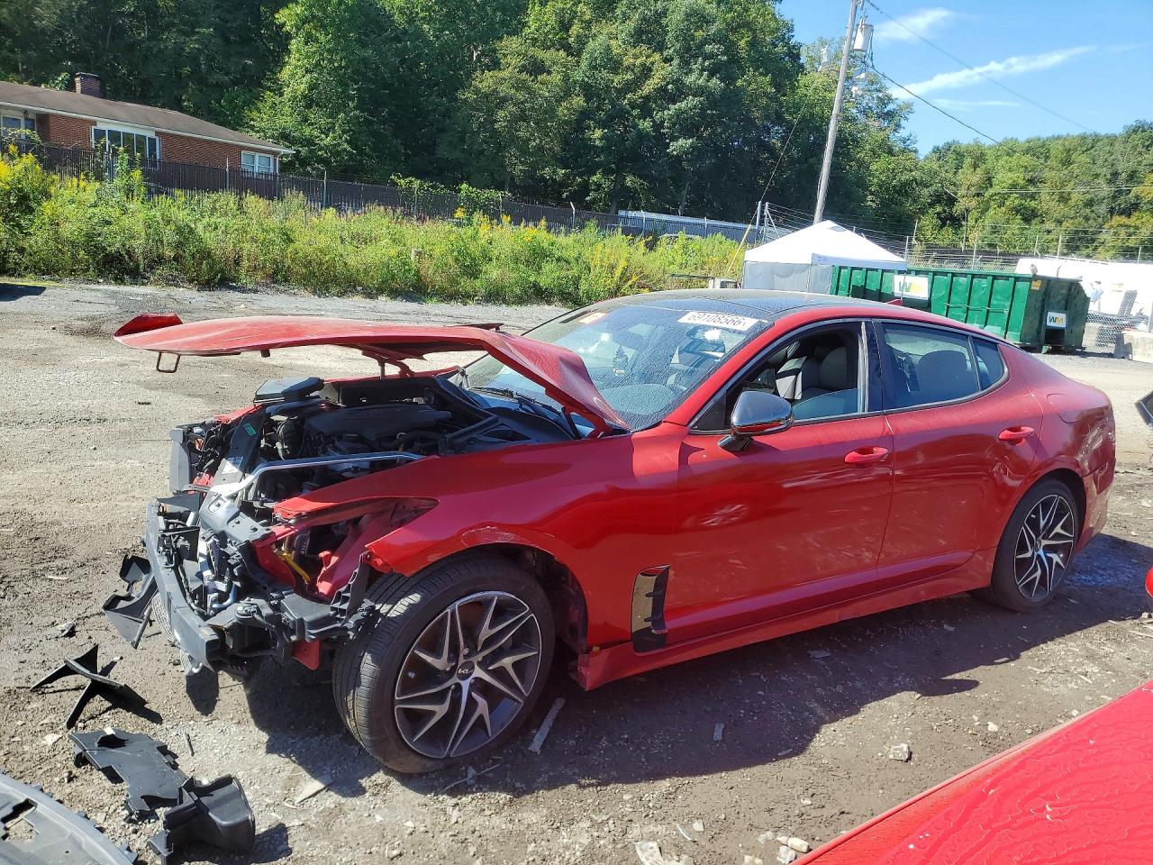 2022 KIA STINGER GT LINE | KNAE35LD2N6116696 | UPCARS