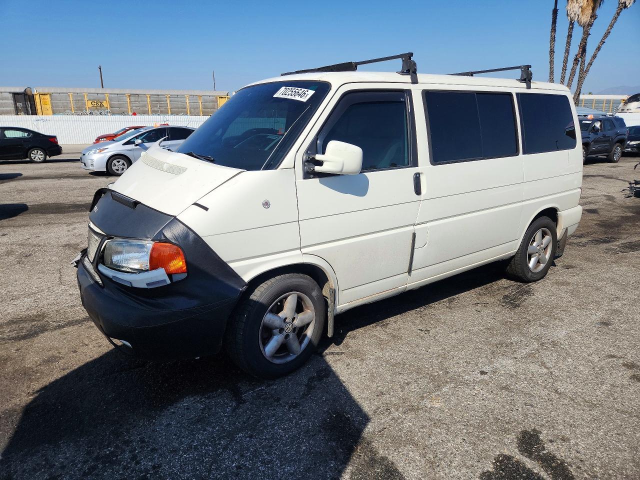 2002 VOLKSWAGEN EUROVAN MV | WV2MB47092H101035 | UPCARS