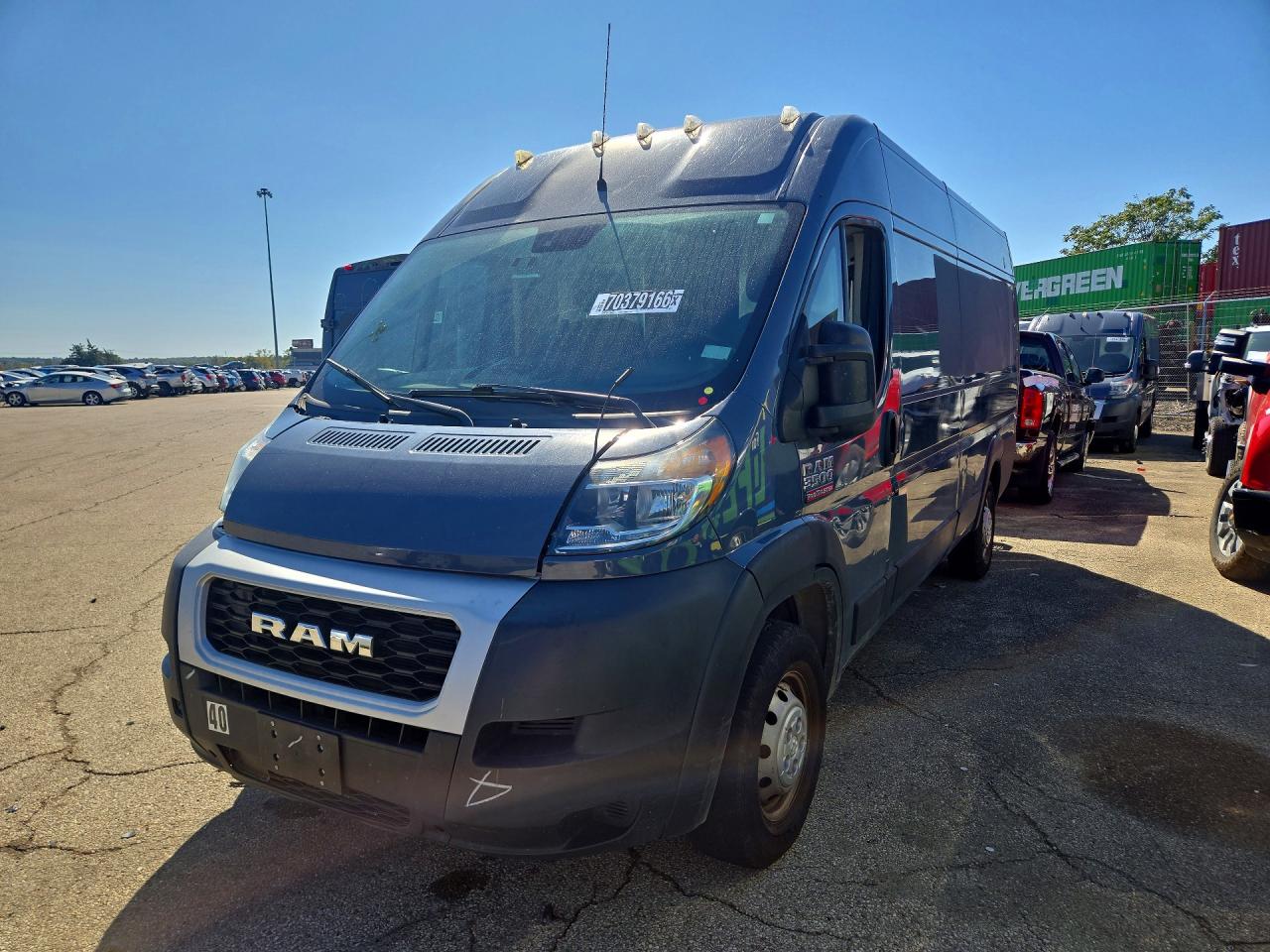 2021 RAM PROMASTER 3500 HIGH | 3C6MRVJG2ME536713 | UPCARS