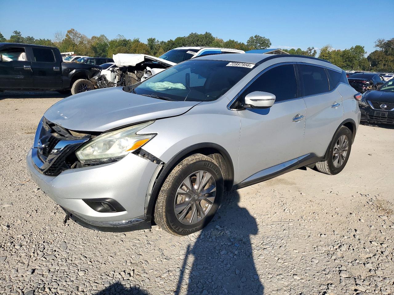 2017 NISSAN MURANO SV | 5N1AZ2MH3HN119497 | UPCARS