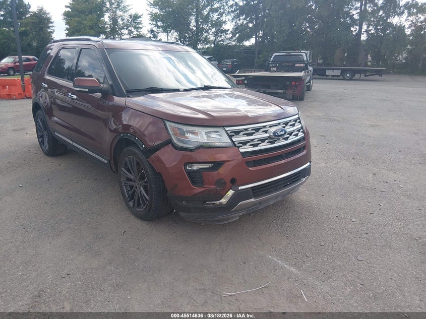 2018 FORD EXPLORER LIMITED | 1FM5K8F81JGA43715 | UPCARS