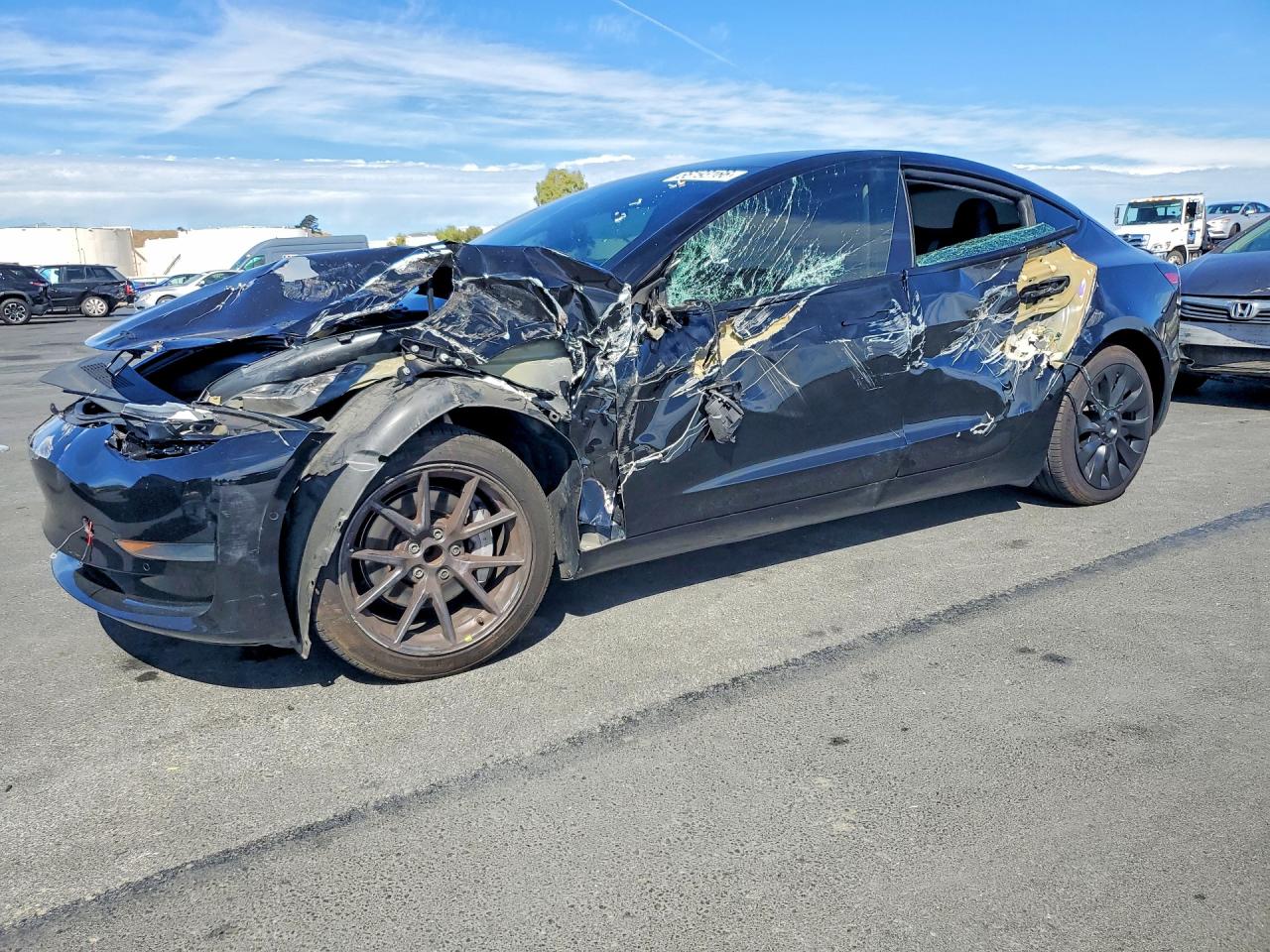 2021 TESLA MODEL 3 | 5YJ3E1EAXMF074992 | UPCARS