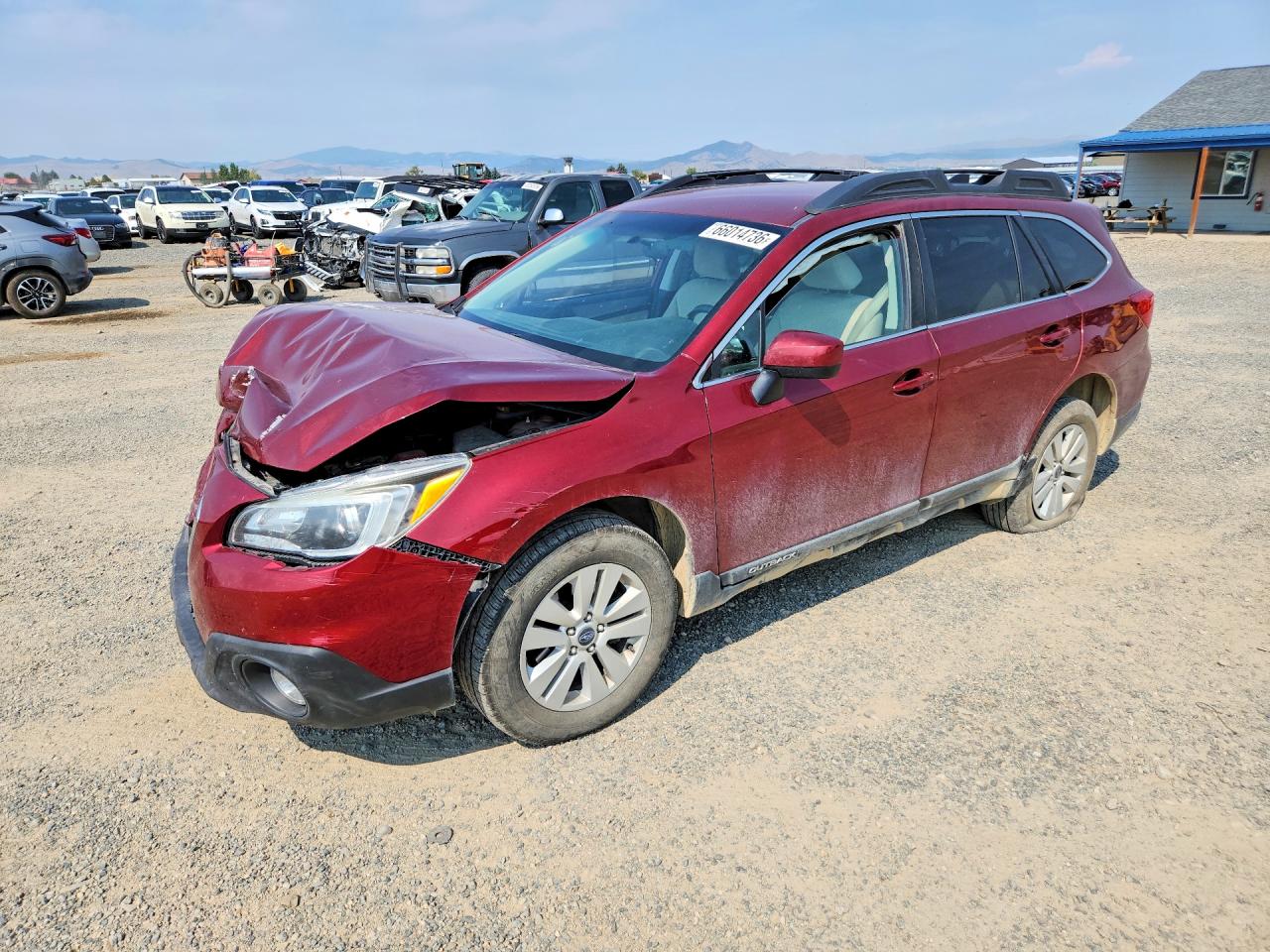 2017 SUBARU OUTBACK 2.5I PREMIUM | 4S4BSACC9H3266265 | UPCARS