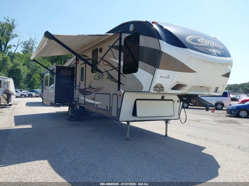 2015 KEYSTONE COUGAR | 4YDF32720F2504997 | UPCARS