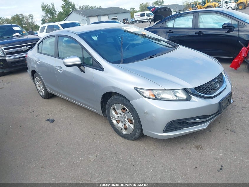 2014 HONDA CIVIC LX | 19XFB2F51EE057163 | UPCARS