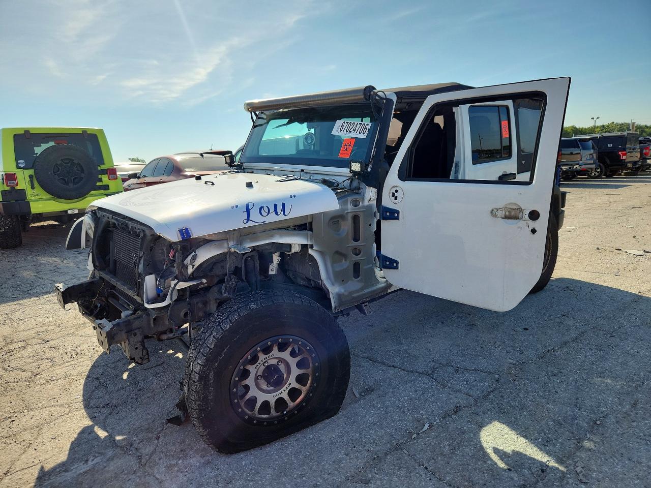 2016 JEEP WRANGLER SPORT | 1C4BJWDG6GL110219 | UPCARS