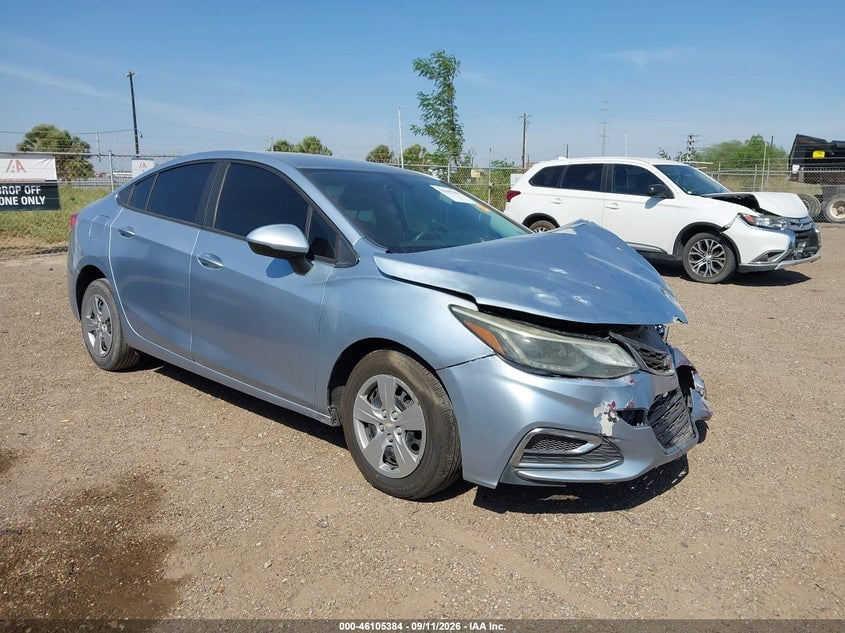 2017 CHEVROLET CRUZE LS AUTO | 1G1BC5SM8H7145747 | UPCARS