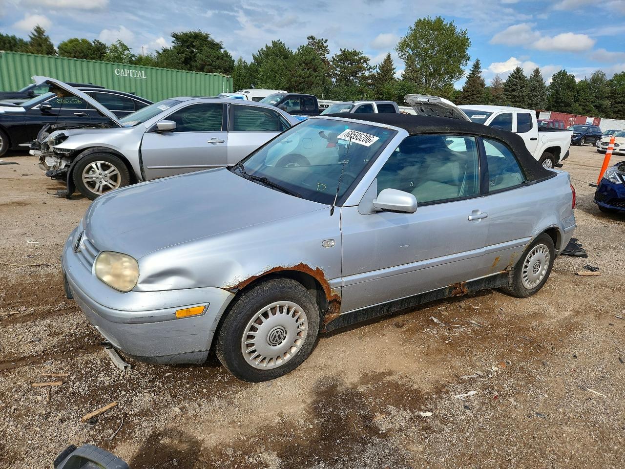 2002 VOLKSWAGEN CABRIO GLS | 3VWCC21V12M814133 | UPCARS
