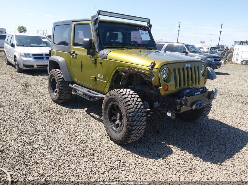 2008 JEEP WRANGLER X | 1J4FA24168L602637 | UPCARS
