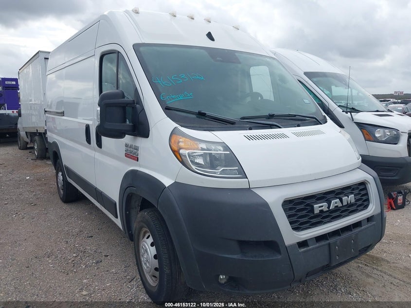 2022 RAM PROMASTER HIGH ROOF | 3C6LRVCG6NE110825 | UPCARS