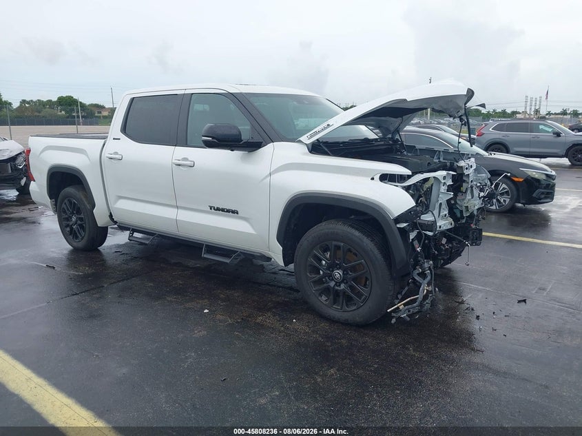 2025 TOYOTA TUNDRA HYBRID LIMITED CREWMAX 6.4' BED | 5TFWC5DB8SX106345 | UPCARS