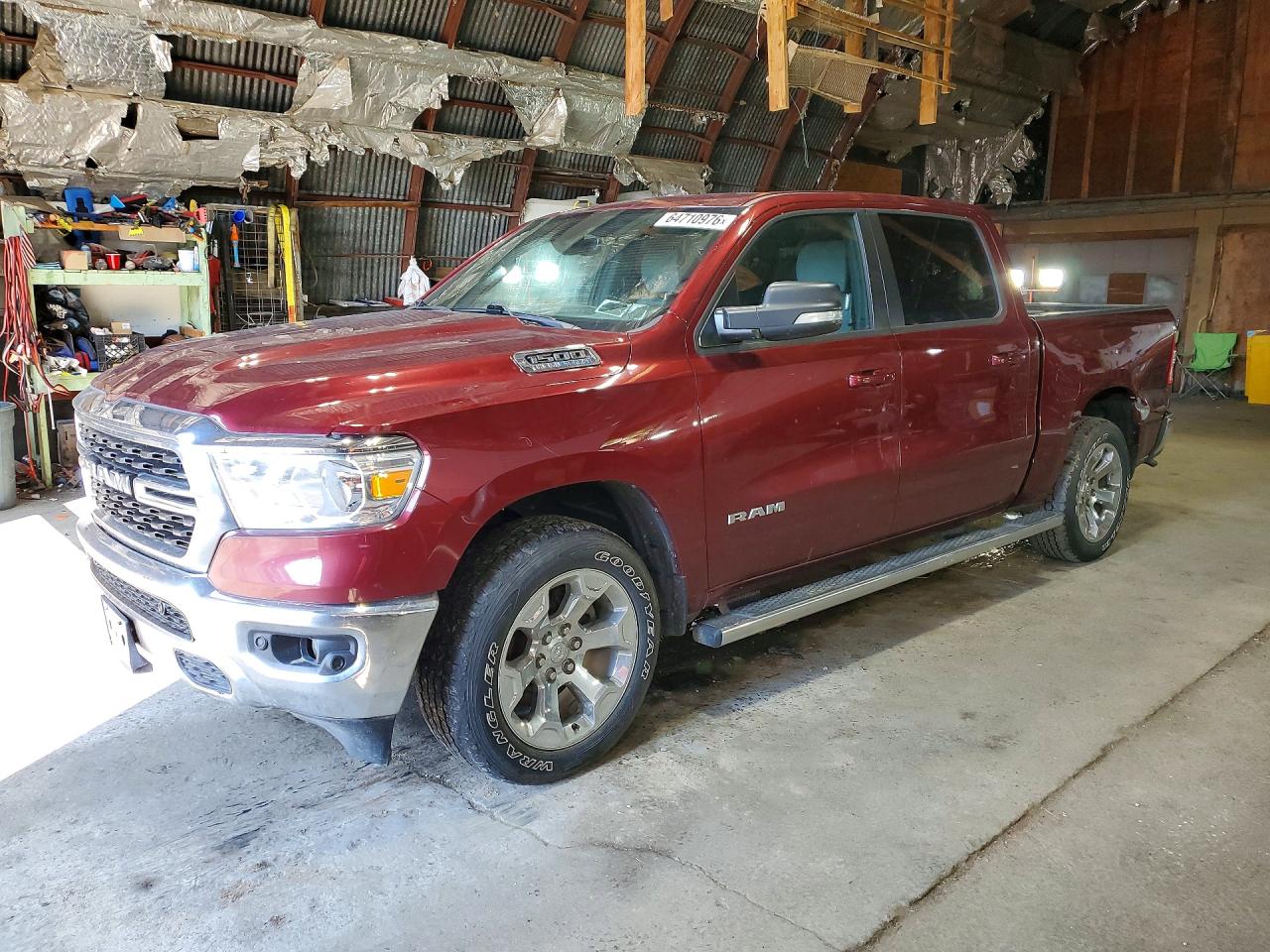 2022 RAM 1500 BIG HORN/LONE STAR | 1C6SRFFTXNN407294 | UPCARS