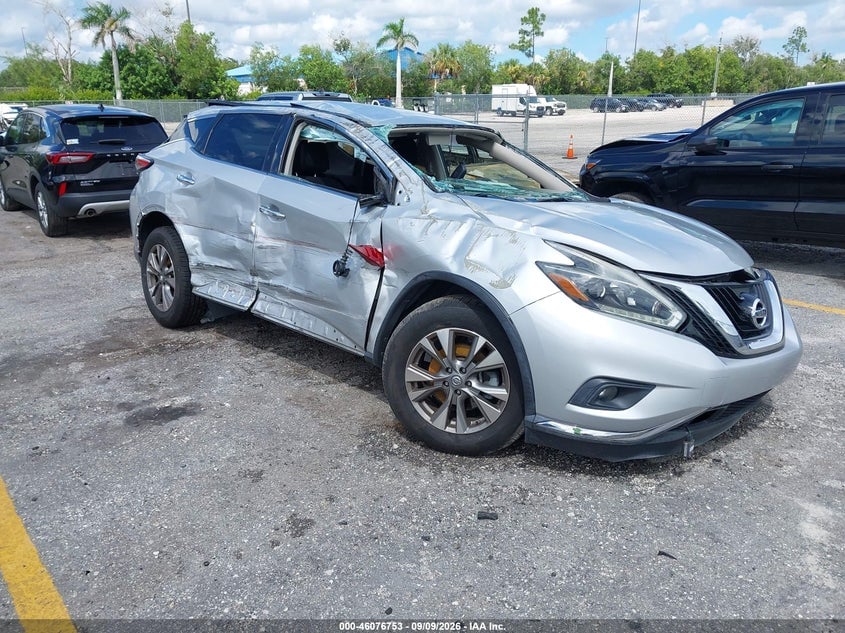 2018 NISSAN MURANO SV | 5N1AZ2MG5JN124441 | UPCARS