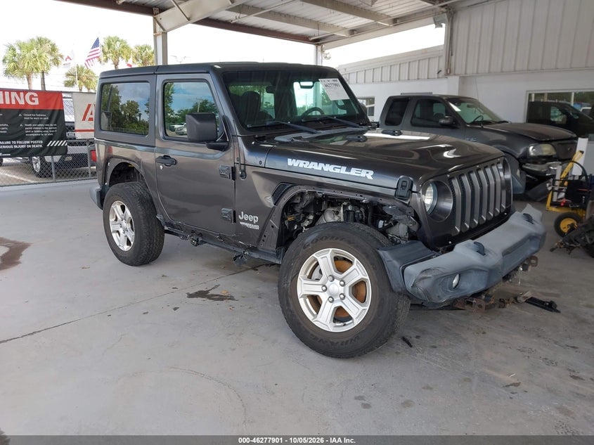 2019 JEEP WRANGLER SPORT S 4X4 | 1C4GJXAG5KW564520 | UPCARS