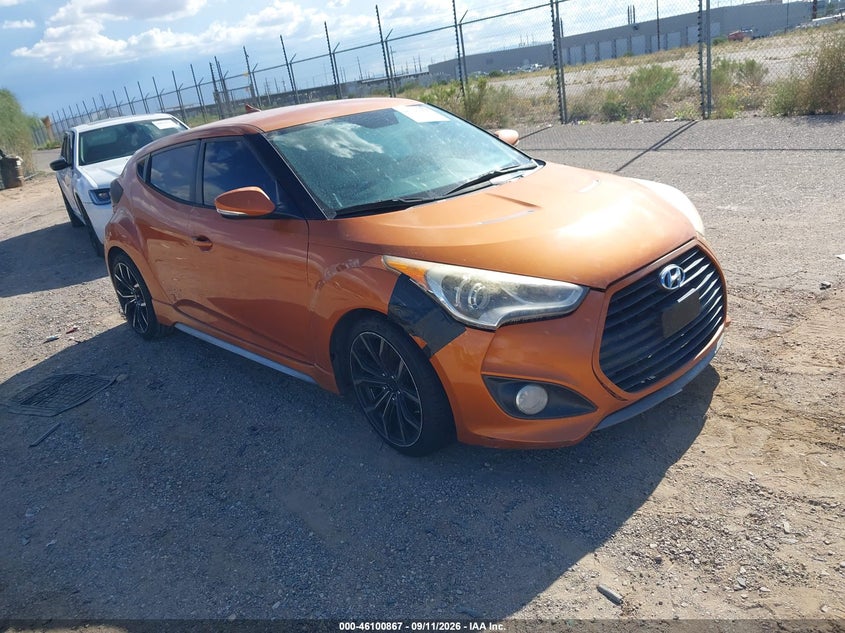 2015 HYUNDAI VELOSTER TURBO | KMHTC6AE6FU226008 | UPCARS