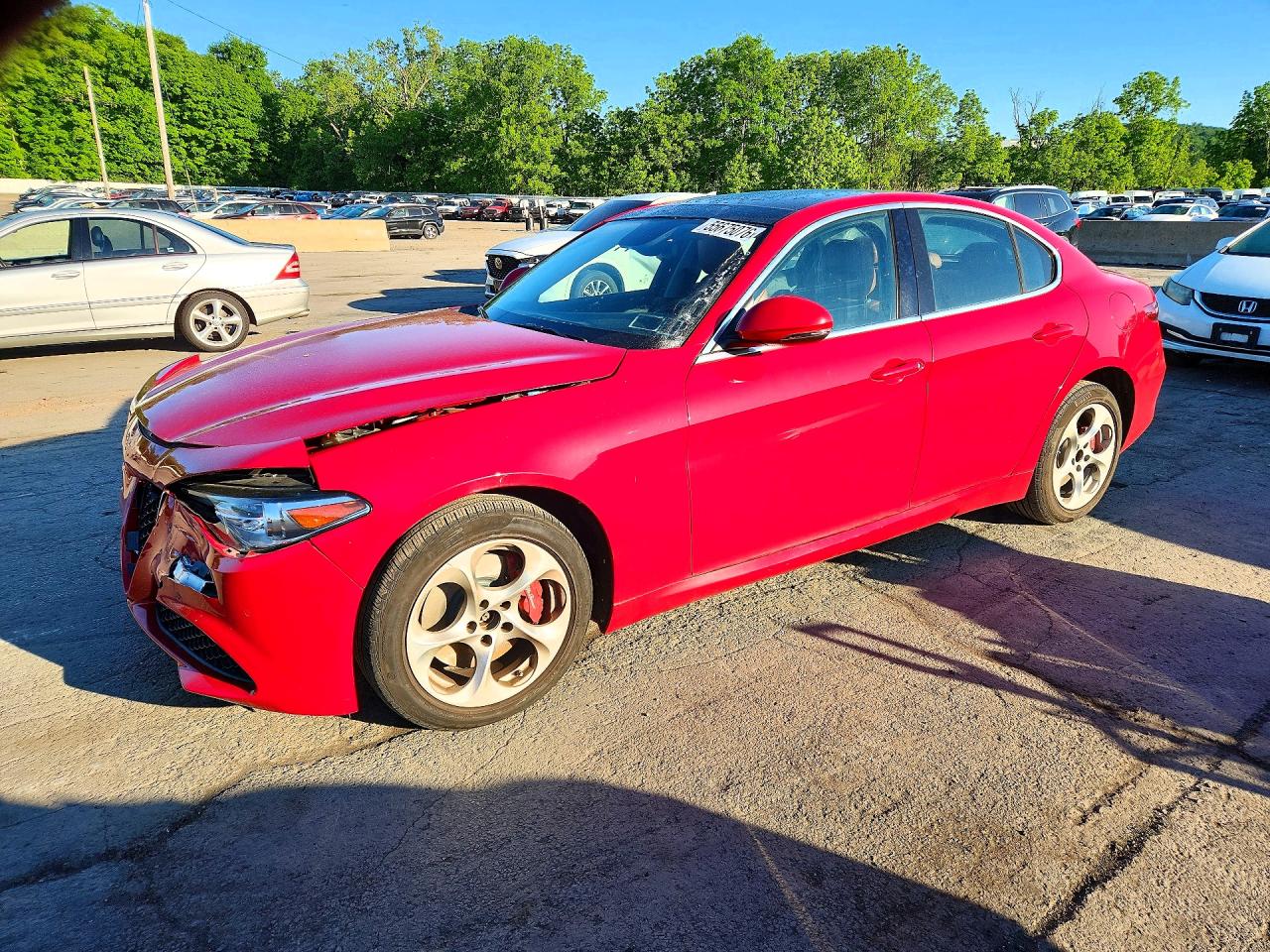 2019 ALFA ROMEO GIULIA | ZARFANAN7K7601579 | UPCARS