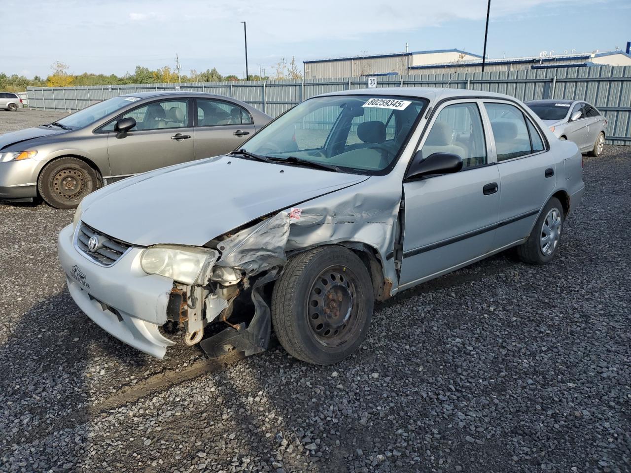 2001 TOYOTA COROLLA CE | 2T1BR12E01C851137 | UPCARS