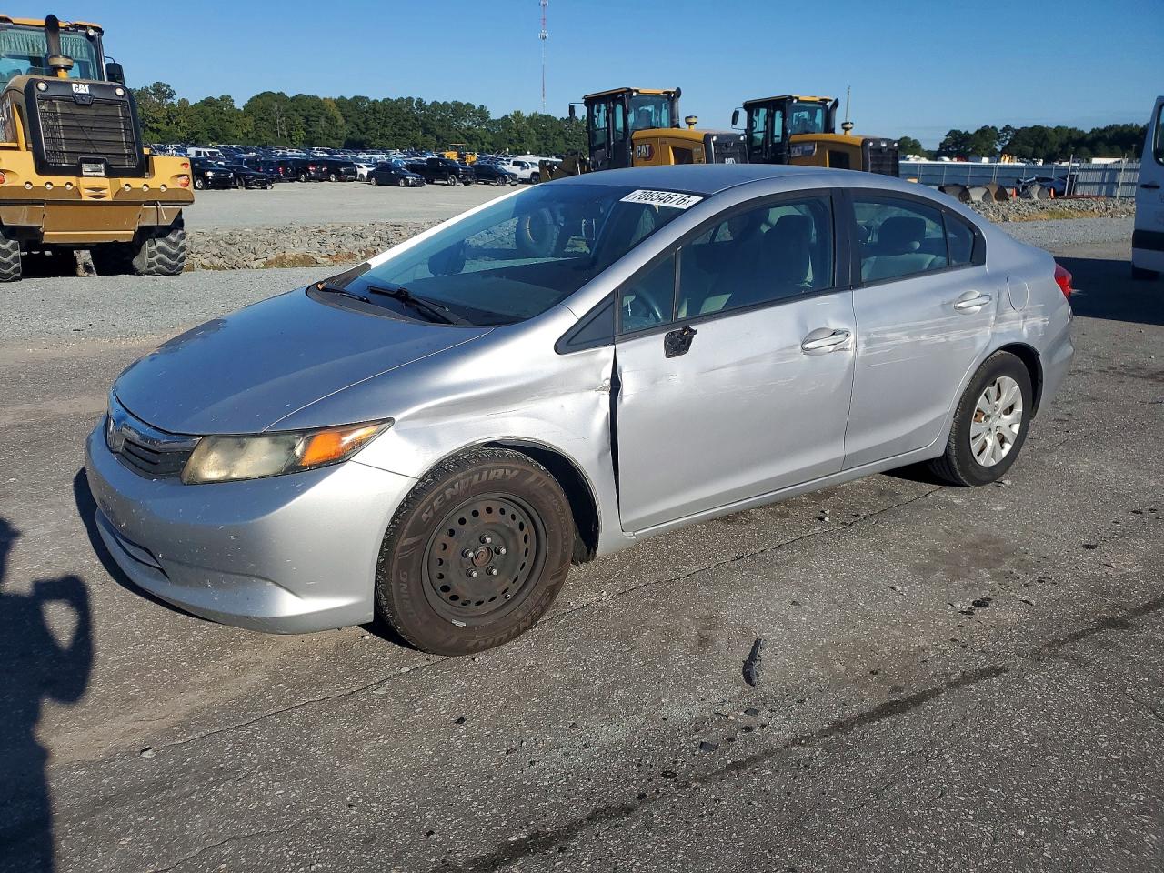 2012 HONDA CIVIC LX | 19XFB2F57CE047525 | UPCARS