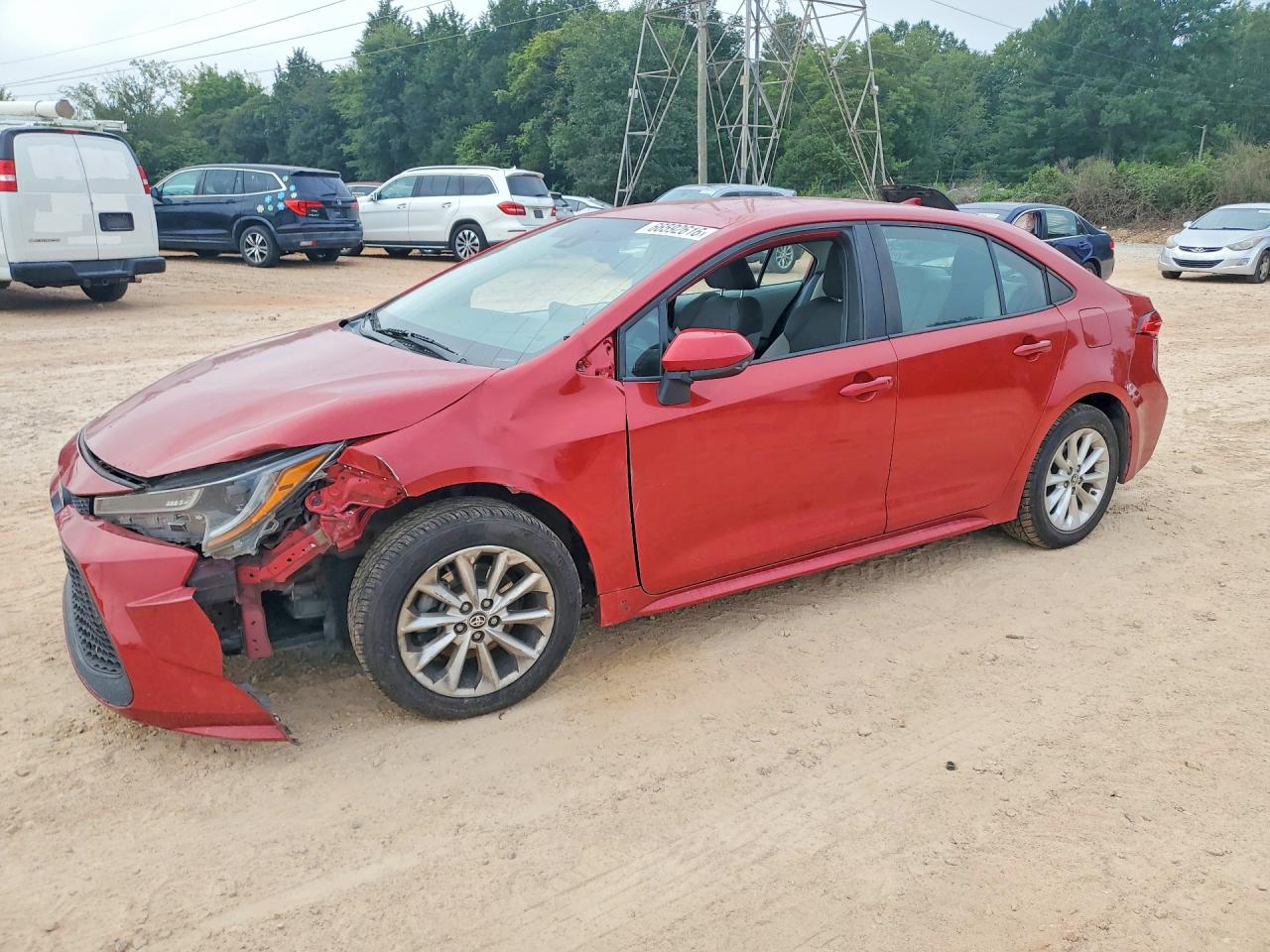 2021 TOYOTA COROLLA LE | 5YFVPMAEXMP236847 | UPCARS