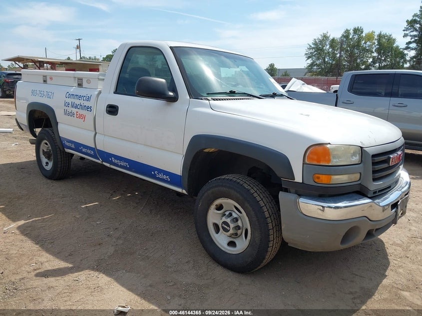2006 GMC SIERRA 2500HD WORK TRUCK | 1GTHC24U36E223955 | UPCARS