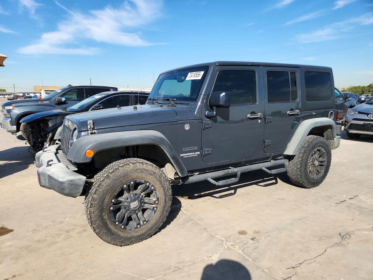 2017 JEEP WRANGLER SPORT | 1C4BJWDG3HL676419 | UPCARS