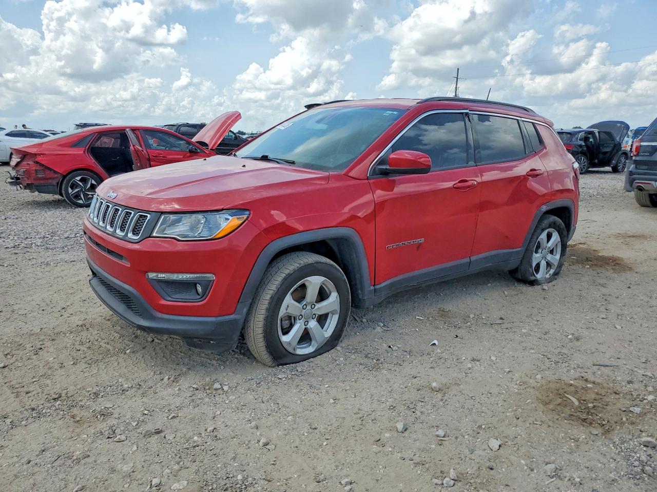 2021 JEEP COMPASS LATITUDE | 3C4NJDBBXMT520708 | UPCARS